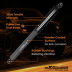 Heavy Duty Twin Tube Rear Shocks for Nissan Titan 4WD (2004–2024) 0-2.5" Lift