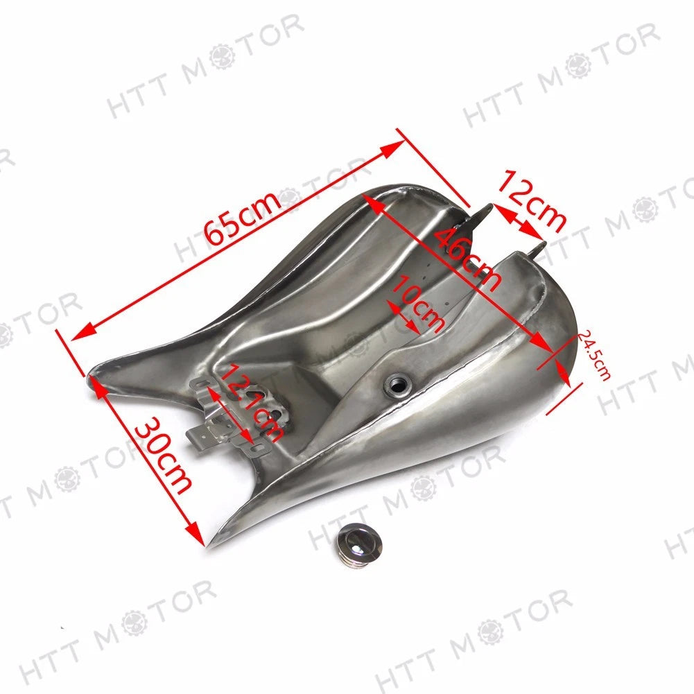 6.6 Gal Custom Stretched Gas Tank for Harley FLHX Street Glide (2008–2016)