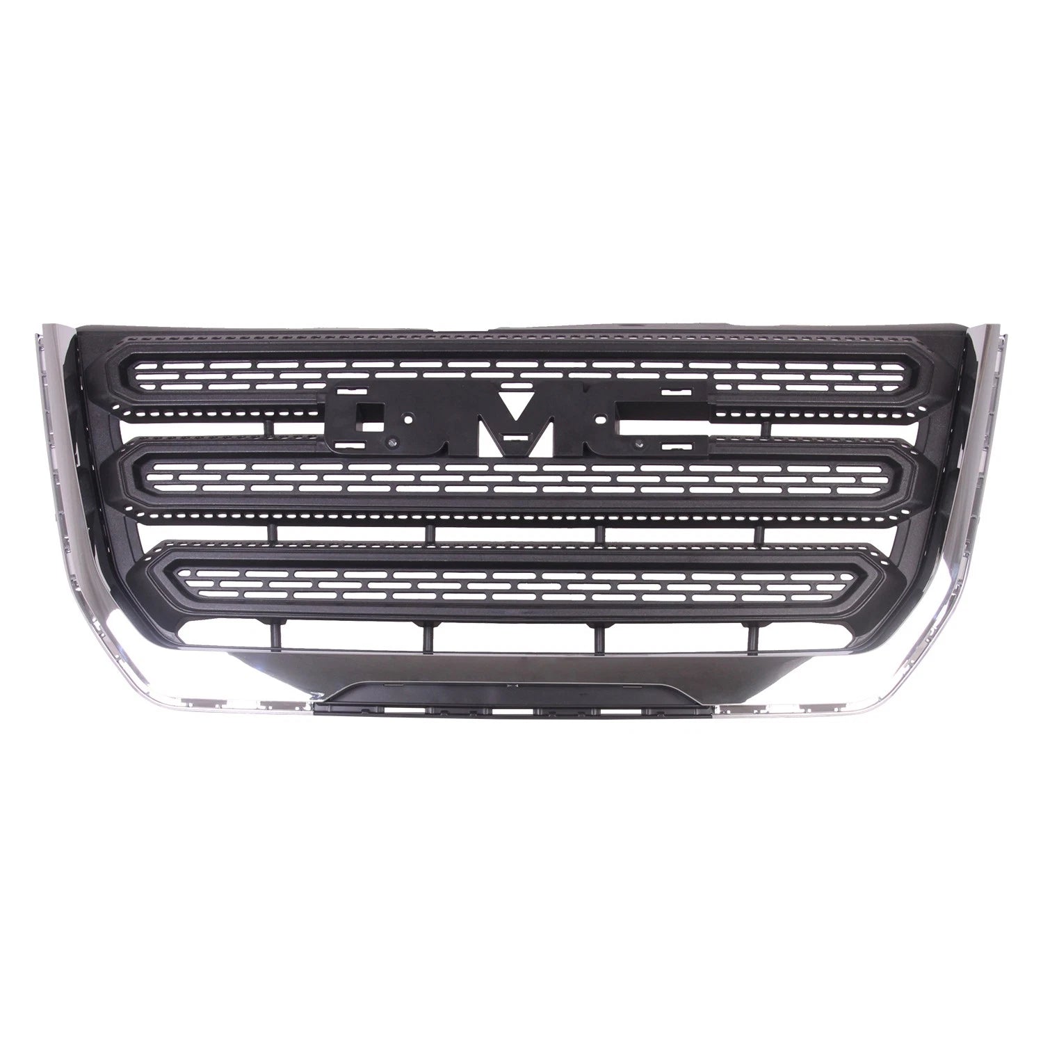 Replacement Black Chrome Plastic Front Grille For 2016-2017 GMC Terrain