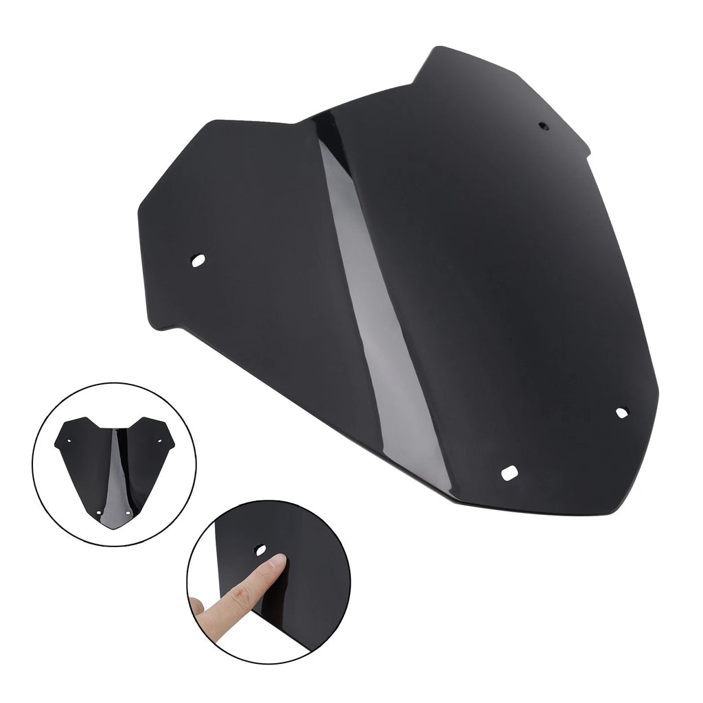 Windshield for Yamaha X-Max 300 (2023–2024) Black