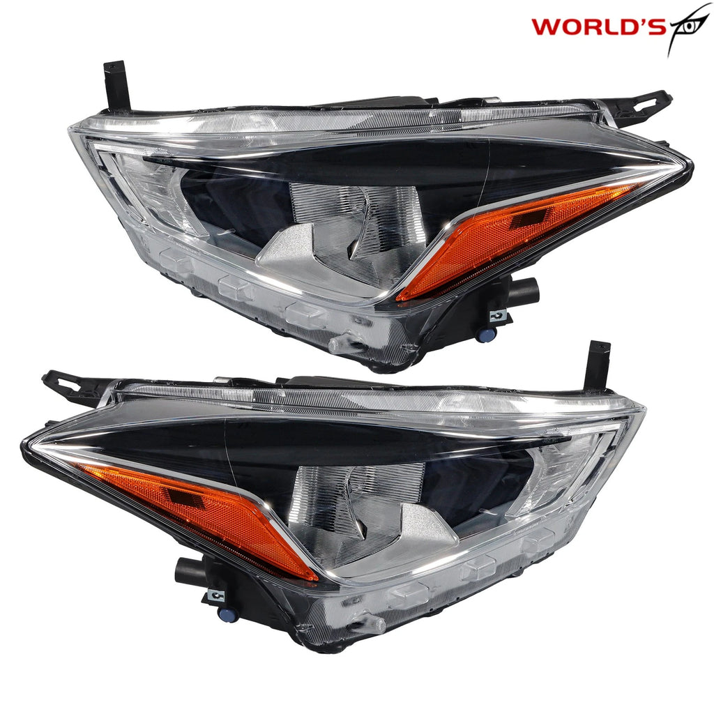 Set of 2 Halogen Headlights for Nissan Kicks (2018–2020)