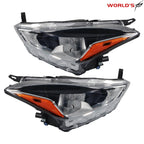 Set of 2 Halogen Headlights for Nissan Kicks (2018–2020)