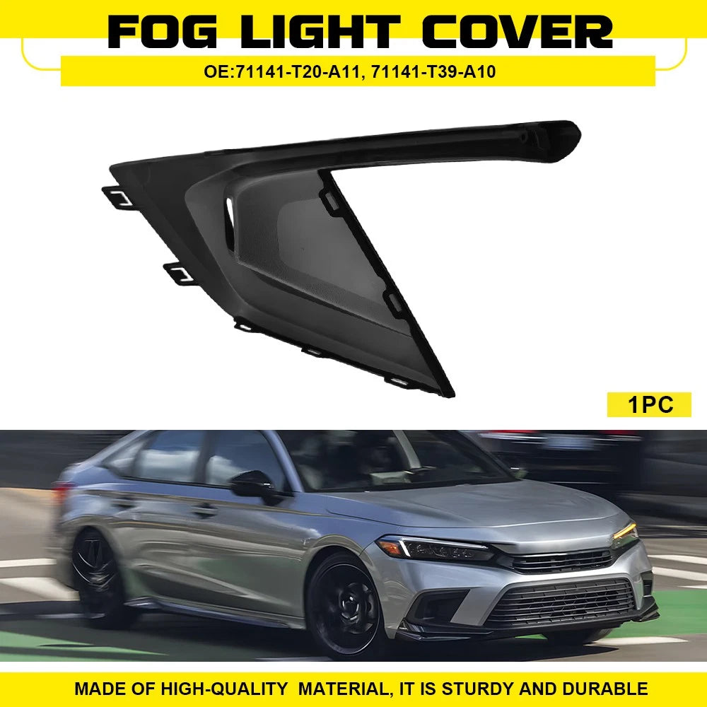 Fog Light Lamp Cover Bezel for Honda Civic (2022–2024) Right EXV