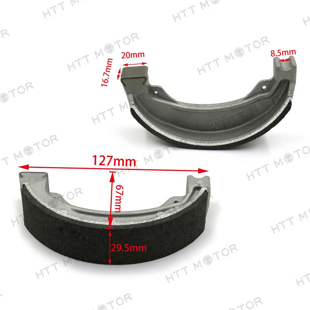 Rear Brake Shoe for Kymco Zing II 125 E3 (2003–2006) - H340