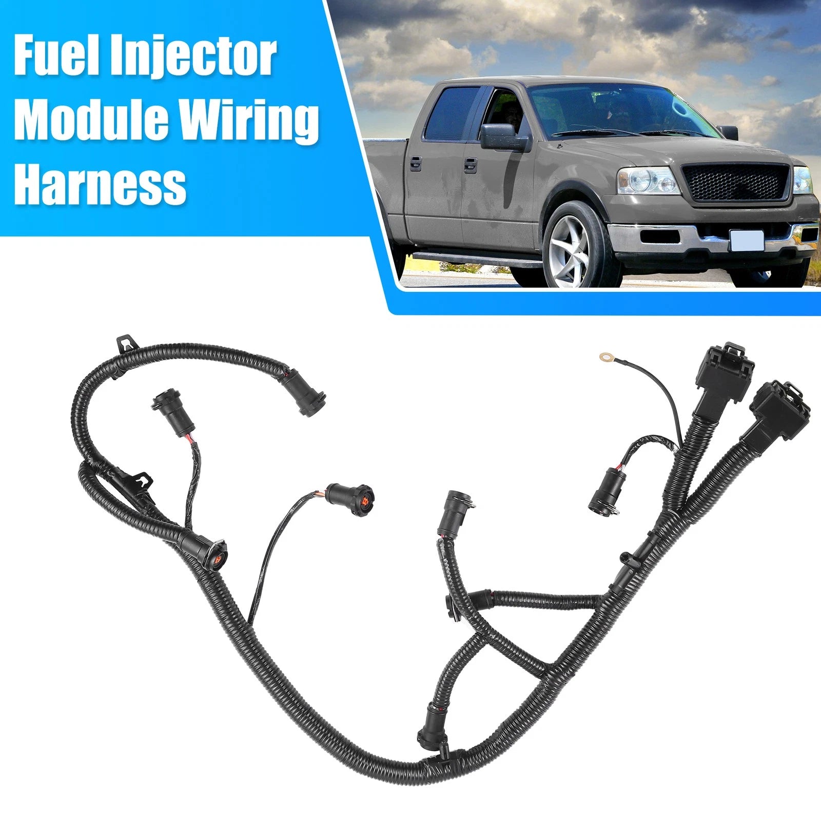 FICM Fuel Injector Wiring Harness for Ford Powerstroke V8 Diesel (2003–2007) 5C3Z9D930A