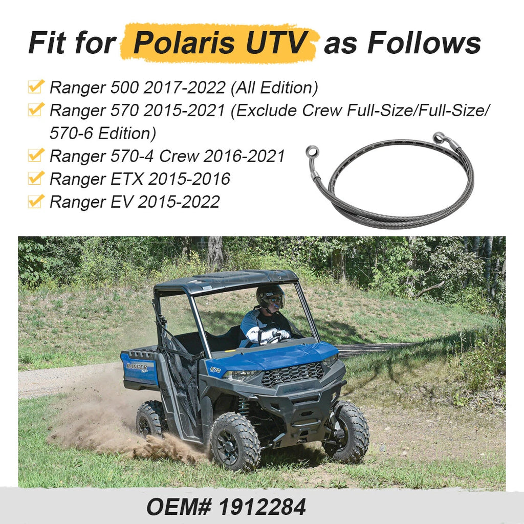 Right Front Brake Line for Polaris Ranger 570/Ranger Crew 570 (2015–2022)