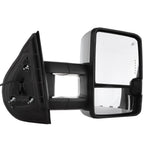 Set of 2 Power Heated LED Signal Towing Mirrors for Silverado Sierra 1500 2500 (2007–2013)