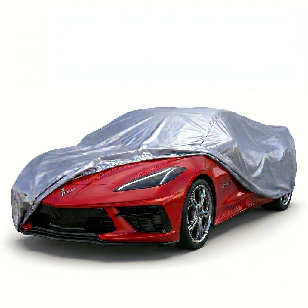 Waterproof Car Storage Cover for Chevy Corvette (All Season, UV Resistant)