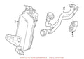 Automatic Transmission Oil Cooler for BMW (OEM 17218570062)