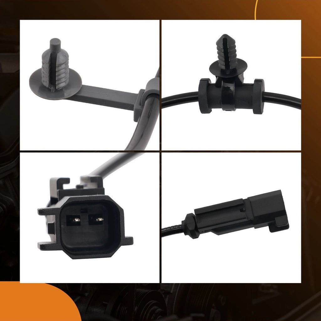 2PC ABS Wheel Speed Sensor for Ford Edge Lincoln MKX (2007-2018)