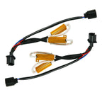 2x H13 9008 LED Load Resistor for Anti-Flicker Wiring Decoders (Error-Free)