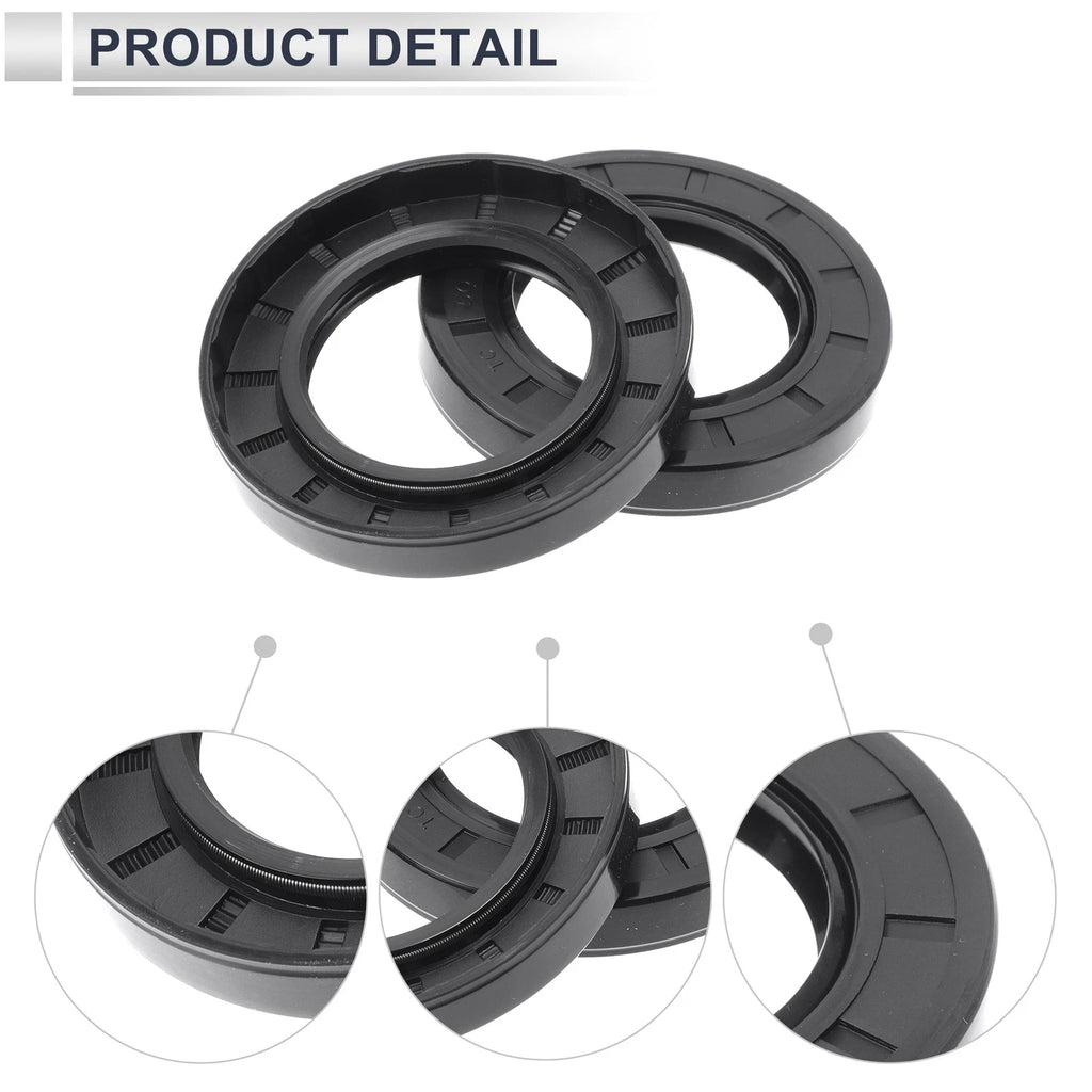 Set of 5 Oil Seal Rotary Shaft Seal Nitrile Rubber 50x82x12mm