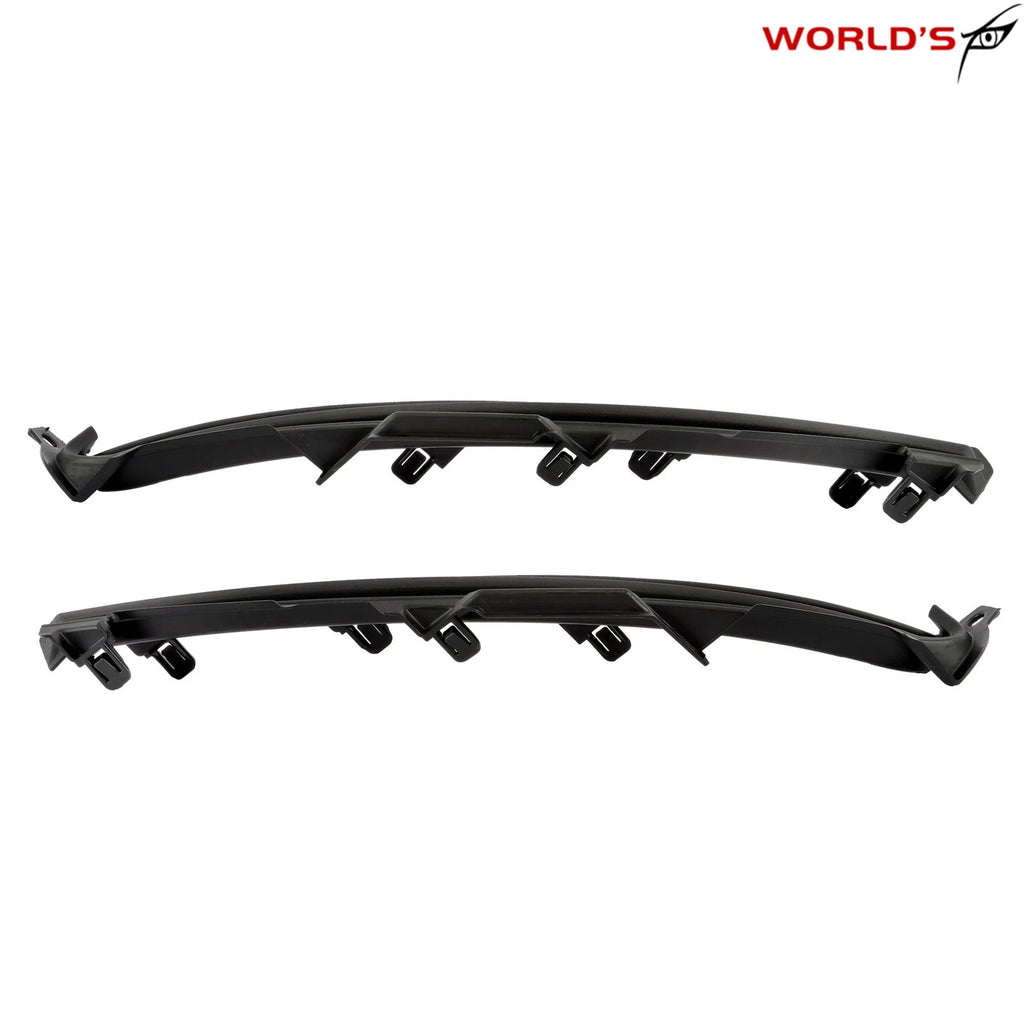 Fog Light Covers for Mazda CX-9 (2016–2023) Black Plastic