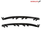 Fog Light Covers for Mazda CX-9 (2016–2023) Black Plastic