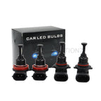 Set of 2 6000K LED Headlight Bulbs 9005 H11 for Chevy Silverado 1500 2500 HD