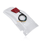 Rear Fender Mud Guard w/Light for Honda XR250R XR600R XR650L XR350R 250L (1996–2007)