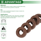 Oil Seal FKM Rubber 17x35x10mm for Various Models (5 Pcs)