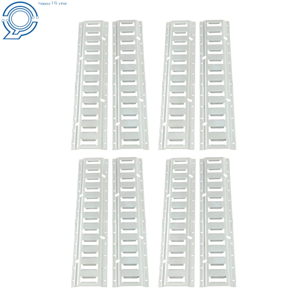 E Track Tie Down Rail Kit 8 Pack 2 FT for Garages Trailers
