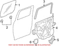OEM Rear Driver Left Window Motor for Dodge Ram 1500 (2002–2008)