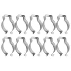 Space Saving Spring Terry Clips for Garage and Workshop Tools