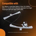 Electric Window Lifter Front Right for Jaguar S-Type, Lincoln LS (2000–2002)