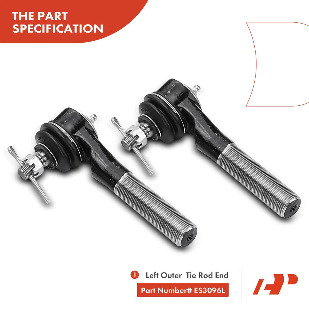 10x Front Ball Joints & Tie Rod Ends for Jeep Grand Cherokee (1993–1998)