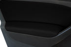 Carbon Fiber Front Armrest Door Panel Cover for VW Jetta (2011–2014)