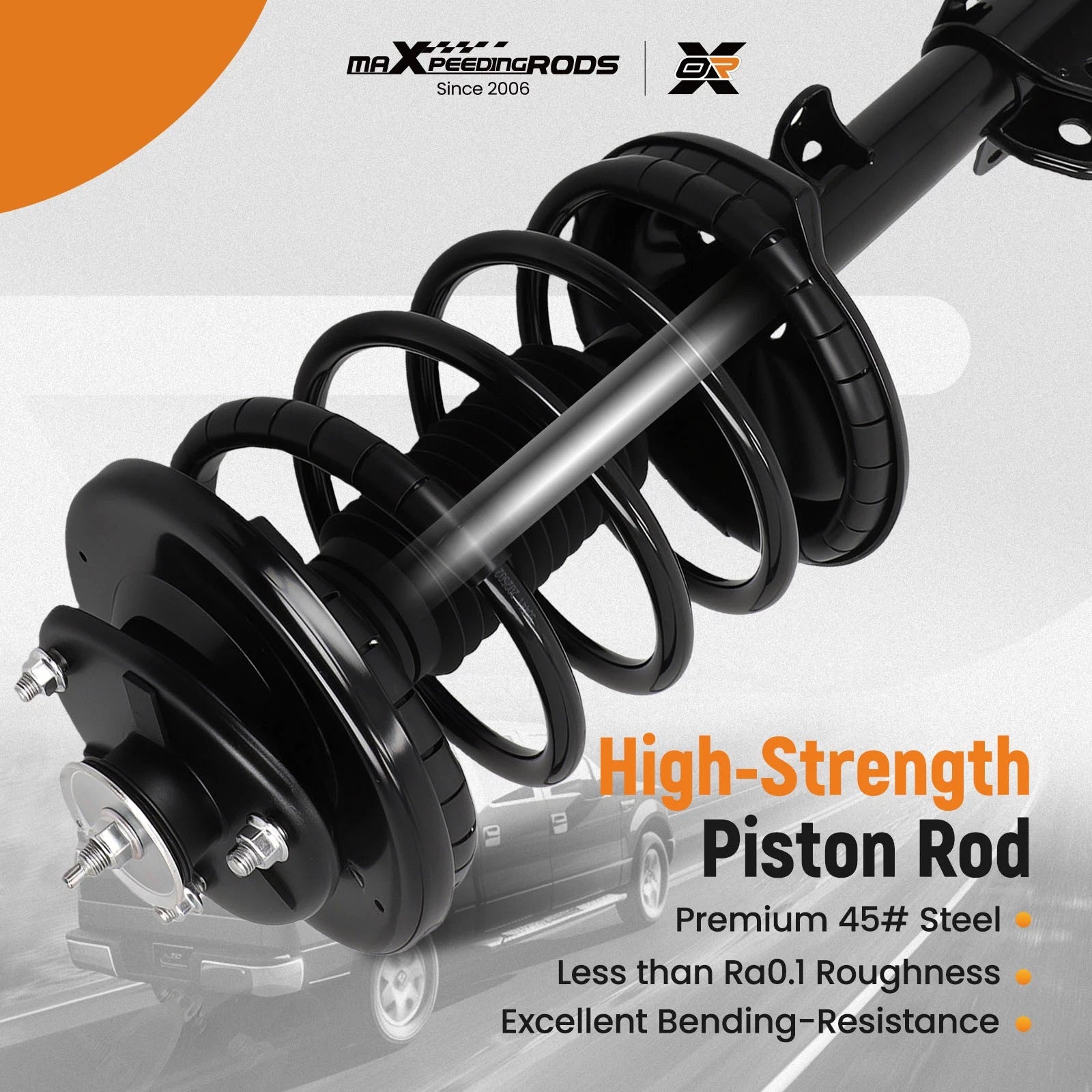 Set of 4 Front & Rear Shocks Struts for Honda Pilot (2003–2005) Acura MDX (2001–2002)