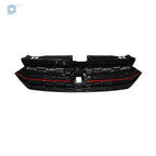Front Bumper Upper Grille for Volkswagen Jetta MK7 (2019-2020) Red/Black