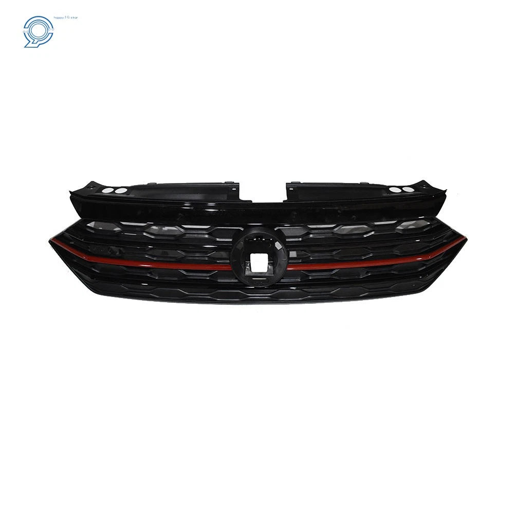 Front Bumper Upper Grille for Volkswagen Jetta MK7 (2019-2020) Red/Black