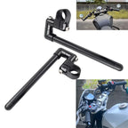 32MM Cafe Racer Clip-On Handlebar for Universal Motorcycles (7/8")