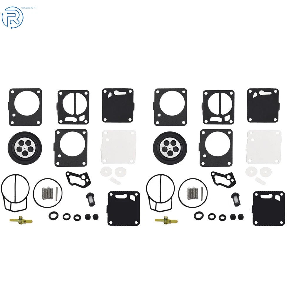 Twin Carb Rebuild Kit for Sea Doo 720 787 800 SP GS GTX HX XP 650 717 (1995–2002)