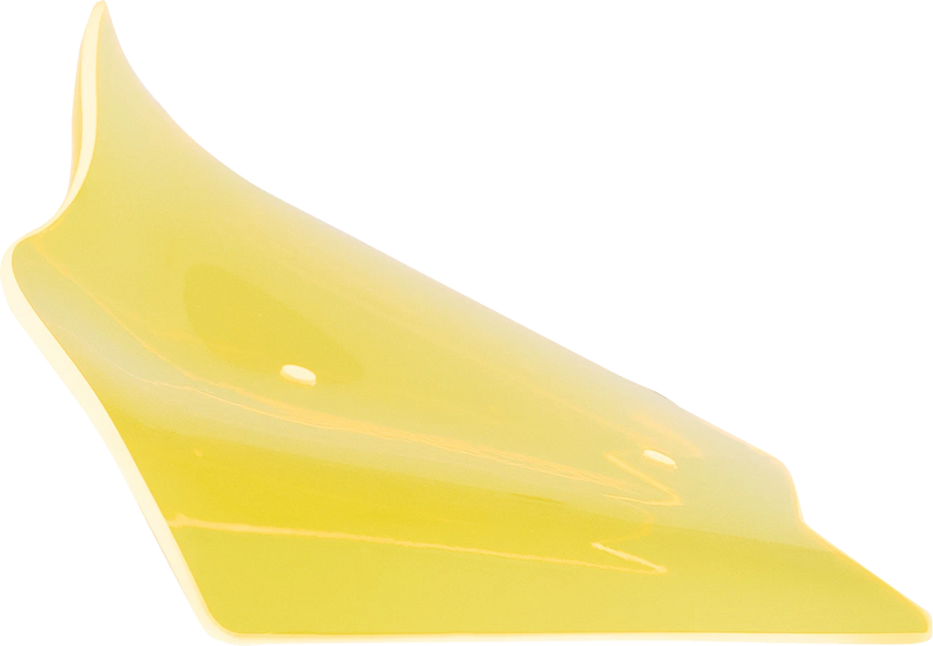 Klock Werks 8" Kolor Flare Windshield for FLHX (KWW-01-0725) - Yellow Ice