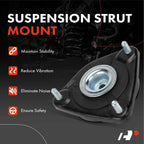 2Pcs Front Strut Mount for Hyundai Elantra GT (2013–2017) Kia Forte (2014–2018)