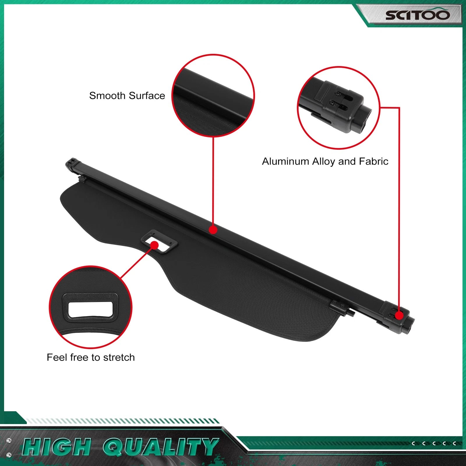 Retractable Cargo Cover for Chevrolet Blazer (2019–2025)