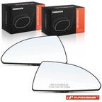 Pair Manual Mirror Glass for Chevrolet Impala, Monte Carlo (2006–2013)