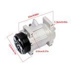 AC Compressor for Chevrolet Silverado 1500 2500 HD 3500 HD (2003–2010)
