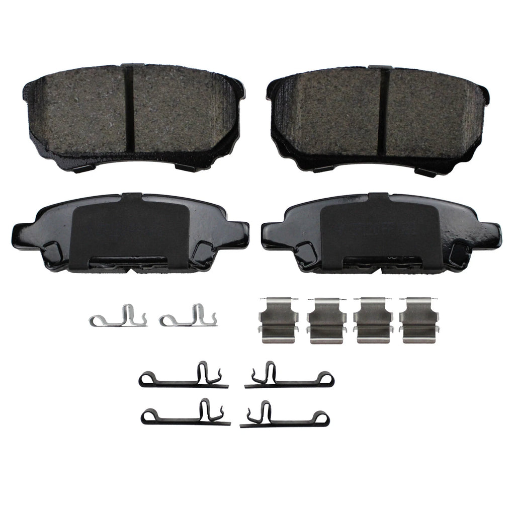 Akebono ProACT Rear Ceramic Disc Brake Pads for Chrysler Dodge Jeep Mitsubishi
