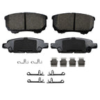 Akebono ProACT Rear Ceramic Disc Brake Pads for Chrysler Dodge Jeep Mitsubishi