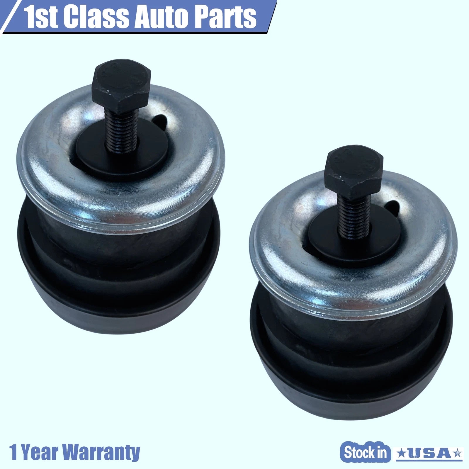 2X Body Mount Kit for Chevy S10 GMC Sonoma (1994–2004)