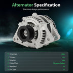 Alternator with Groove Pulley for Toyota FJ Cruiser (2007–2009)