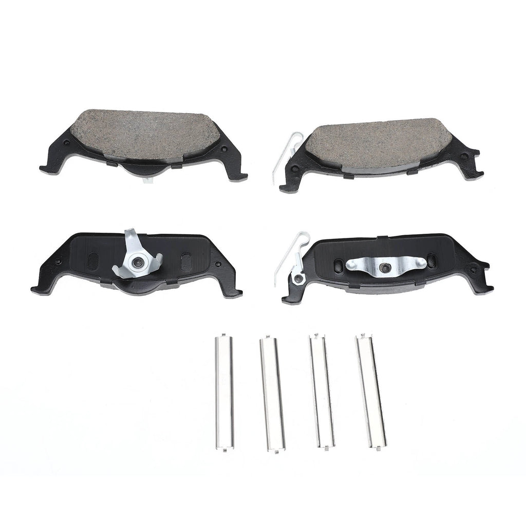 Front & Rear Disc Brake Rotors & Ceramic Pads for Ford F-150 (2004–2008)