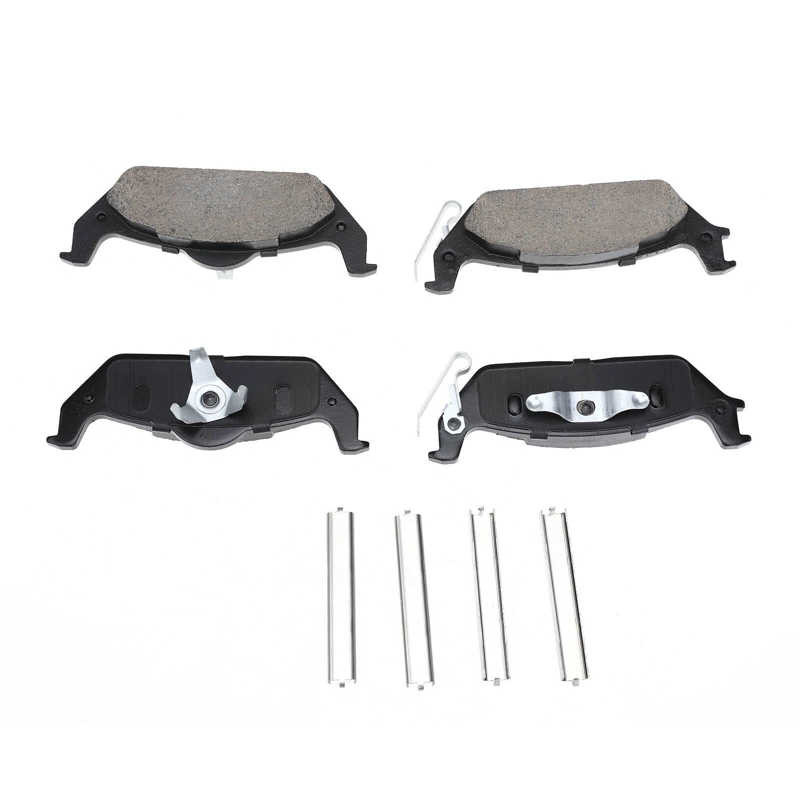 Front & Rear Disc Brake Rotors & Ceramic Pads for Ford F-150 (2004–2008)