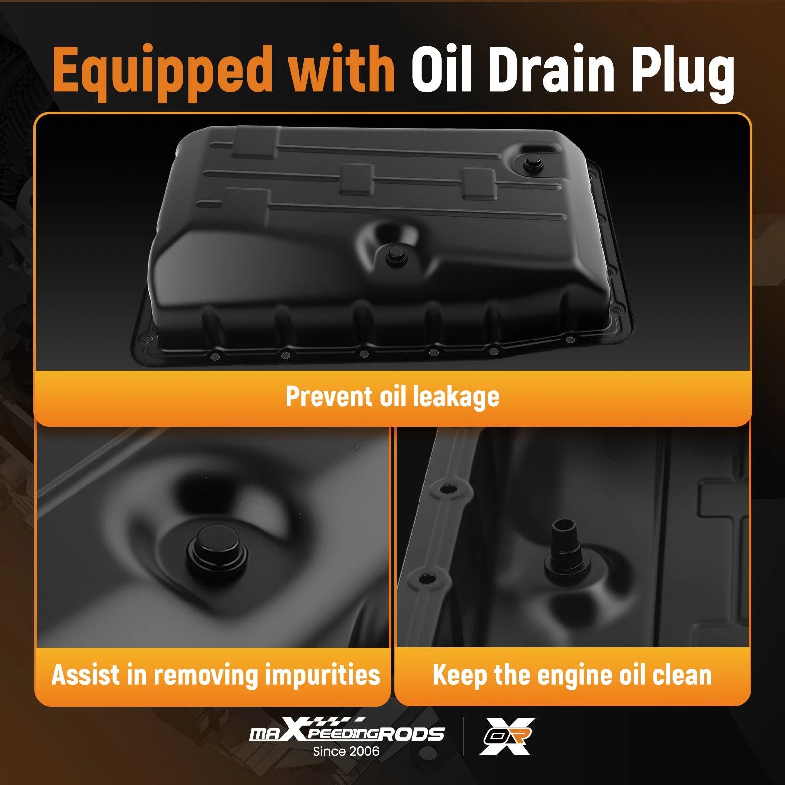 Transmission Oil Pan for Toyota FJ Cruiser Tacoma 4.0L (2005–2015)