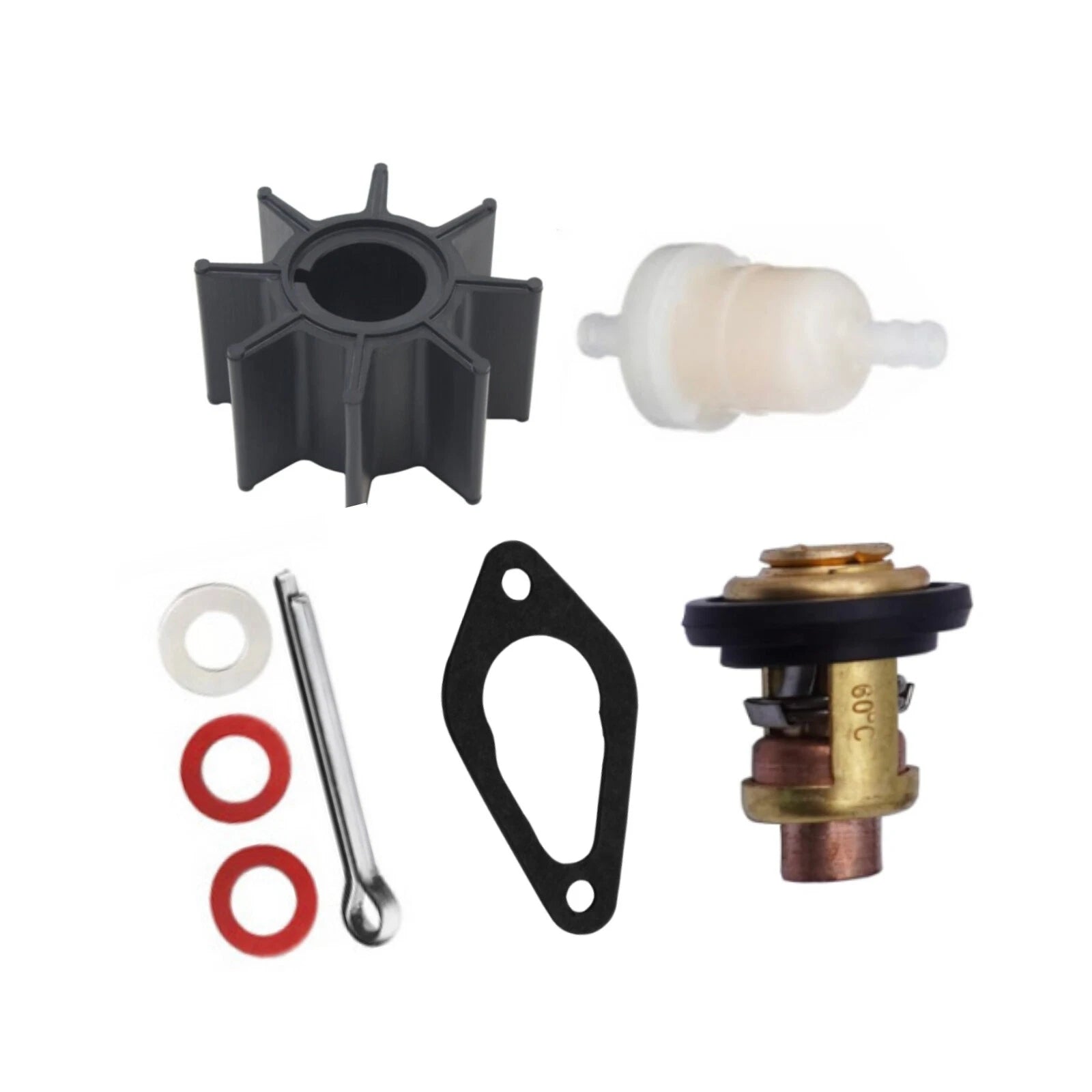Engine Maintenance Kit for Mercury Mariner 8HP 9.9HP (8M0120867, 47-803748)