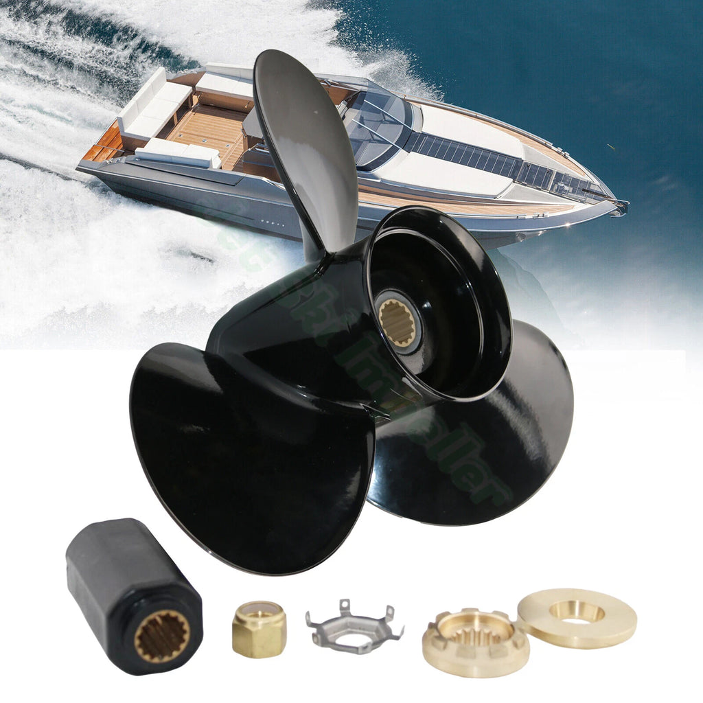 Aluminum Propeller 13 1/4 x 17 for Mercury Outboard 40-140hp (15 Tooth)