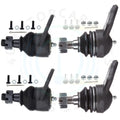 Set of 4 Front Upper Lower Ball Joints for Dodge Dakota Durango (2000–2003)