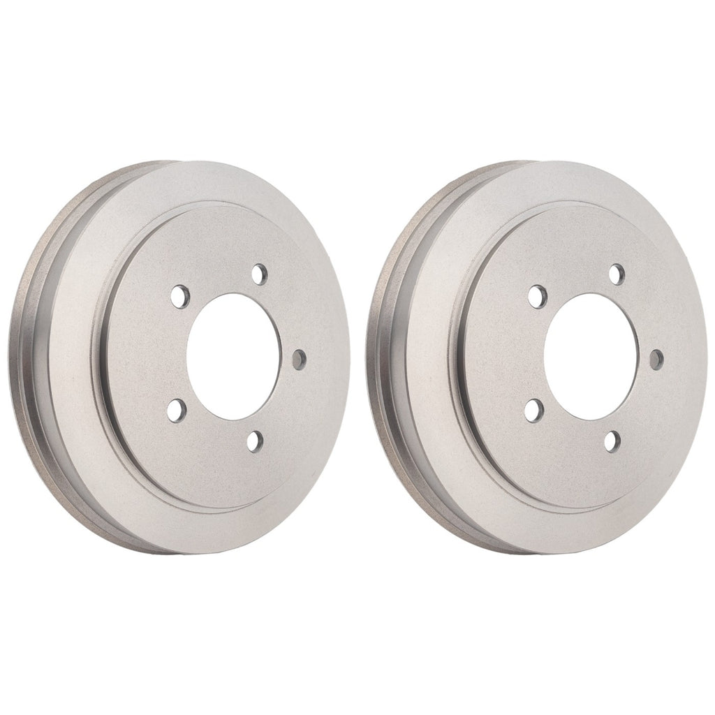 Set of 2 Rear Brake Drums for Jeep Patriot Compass Dodge Caliber
