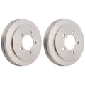 Set of 2 Rear Brake Drums for Jeep Patriot Compass Dodge Caliber