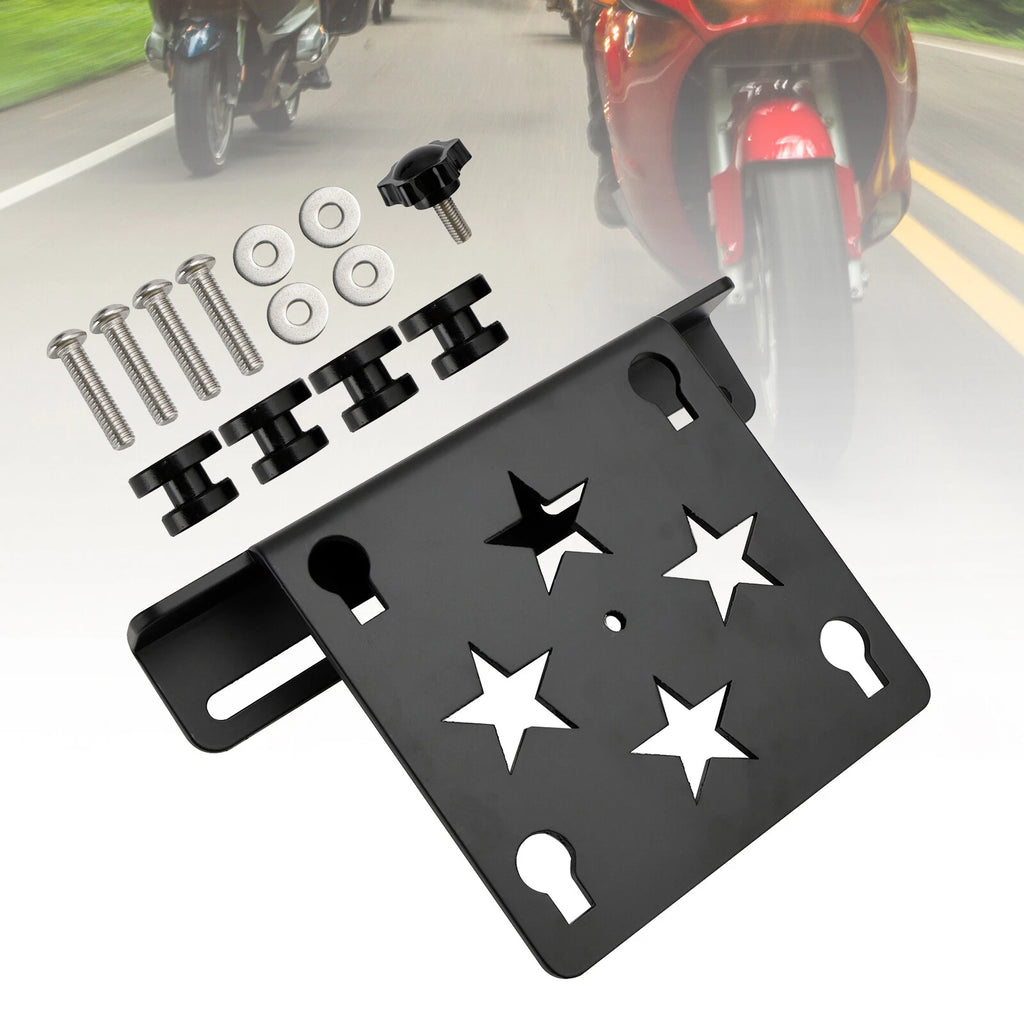 Saddlebag Bracket Quick Release Mounting Holder for Motorcycle (Universal)